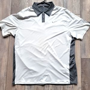 Men's Nike Tiger Woods gold shirt. Size XL